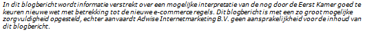 Disclaimer blogbericht nieuwe wetgeving e-commerce